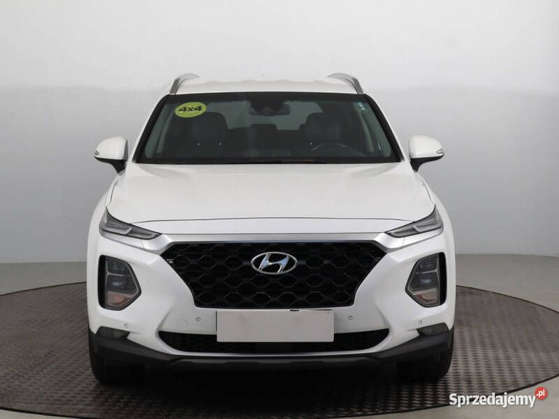 Biały Używany 2018 Hyundai Santa Fe SUV | 95 999 zł (Uczciwa cena) - Obraz 1/4