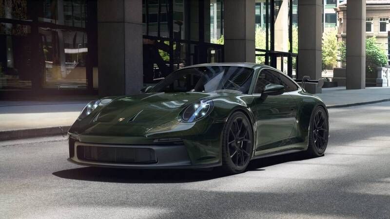 Kolor na życzenie pts (paint to sample): dark olive metallic Używany 2023 Porsche 992 | 999 900 zł (Dość drogi) - Obraz 1/4