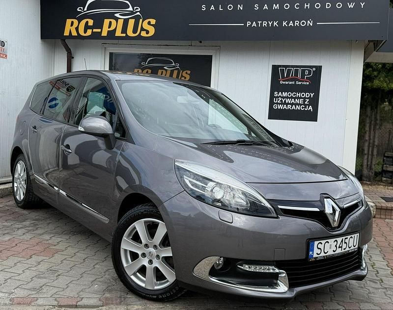 Szary (metalik) Używany 2013 Renault Grand Scénic III Minivan | 24 900 zł (Uczciwa cena) - Obraz 1/4