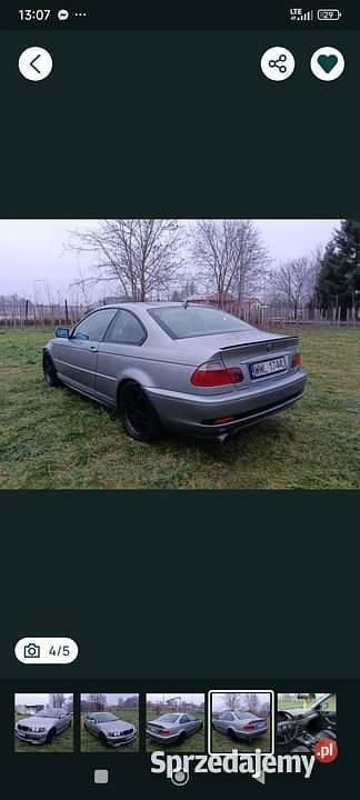 Używany BMW 320 2003 Coupe