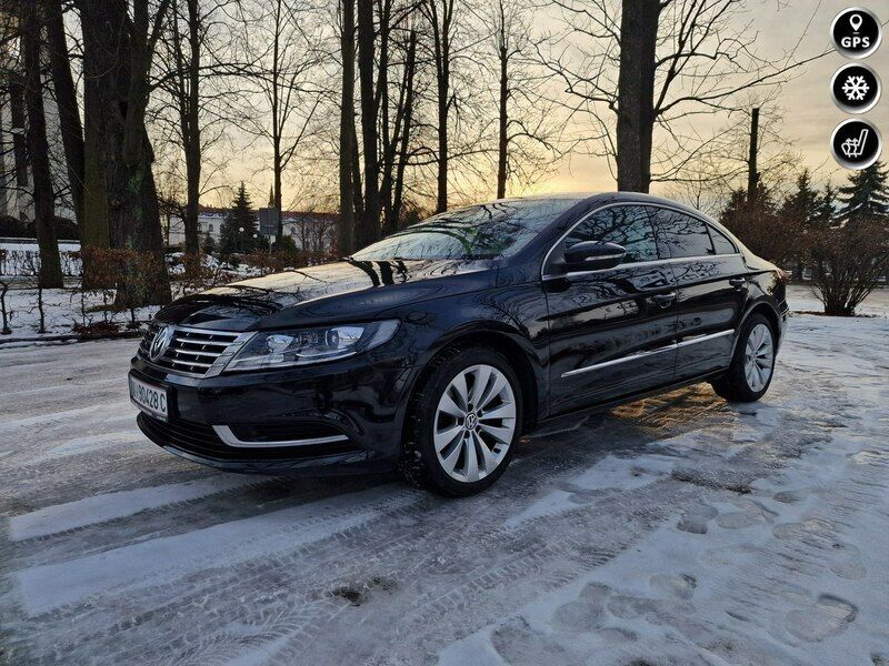 Czarny Używany 2013 VW CC Sedan/Limuzyna | 49 900 zł (Dość drogi) - Obraz 1/4