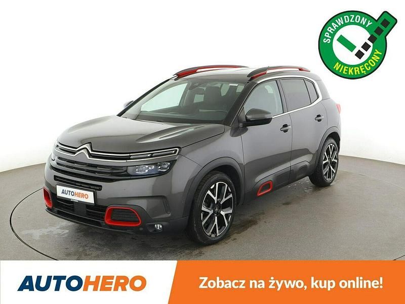 Szary Używany 2019 Citroën C5 Aircross Shine SUV | 72 400 zł (Dobra cena) - Obraz 1/3