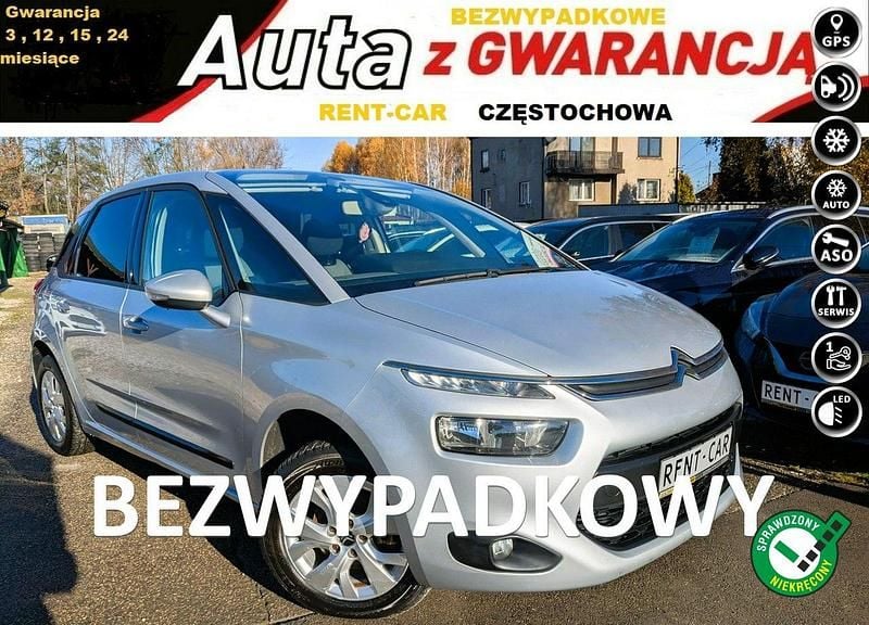 Szary Używany 2015 Citroën C4 Picasso Minivan | 26 900 zł (Uczciwa cena) - Obraz 1/4