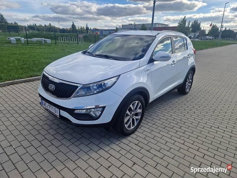 Biały Używany 2015 Kia Sportage SUV | 42 900 zł (Super Cena) - Obraz 1/4