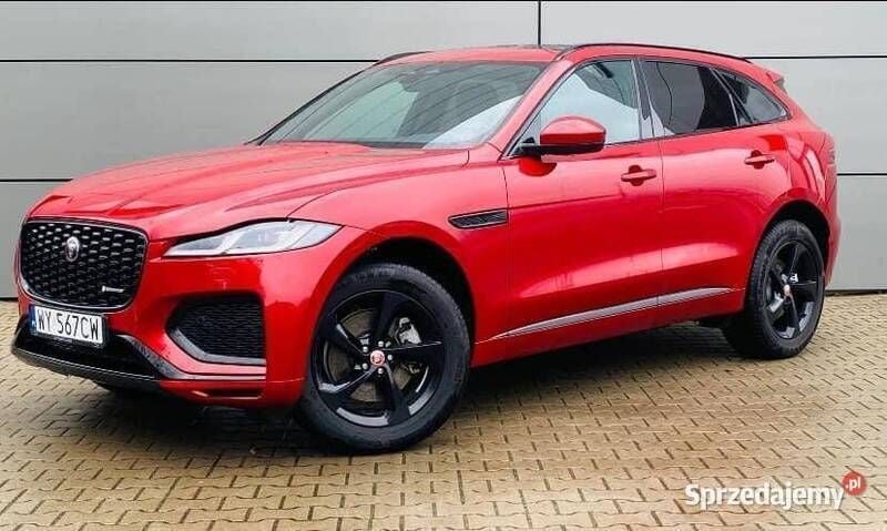 Używany Jaguar F-Pace 2022 Bordowy SUV