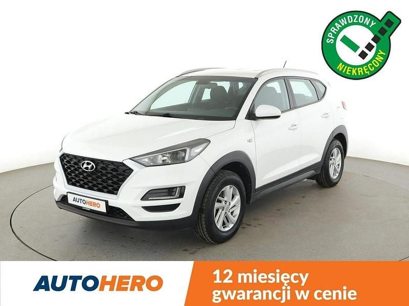 Biały Używany 2018 Hyundai Tucson SUV | 64 900 zł (Dobra cena) - Obraz 1/3