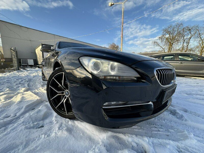 Czarny (metalik) Używany 2012 BMW 640 Coupe | 85 000 zł - Obraz 1/4