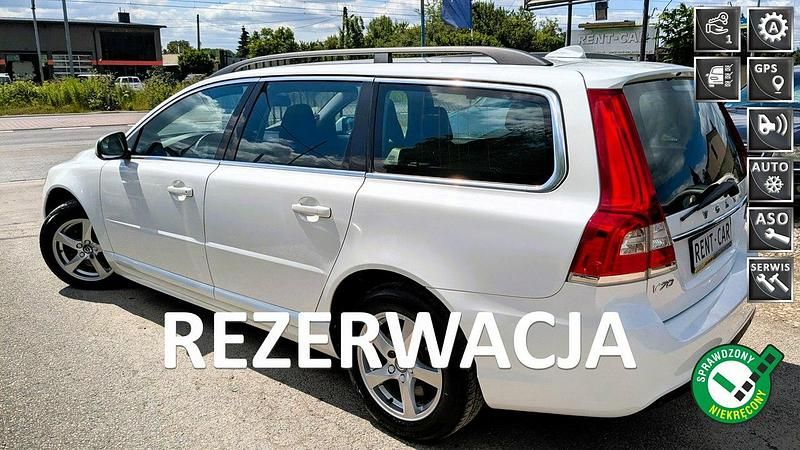 Biały Używany 2016 Volvo V70 Kombi | 32 900 zł - Obraz 1/4