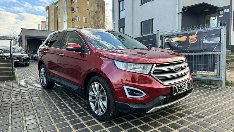 Używany Ford Edge Titanium 2018 Bordowy SUV