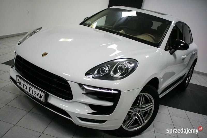 Biały Używany 2015 Porsche Macan S SUV | 121 900 zł - Obraz 1/4
