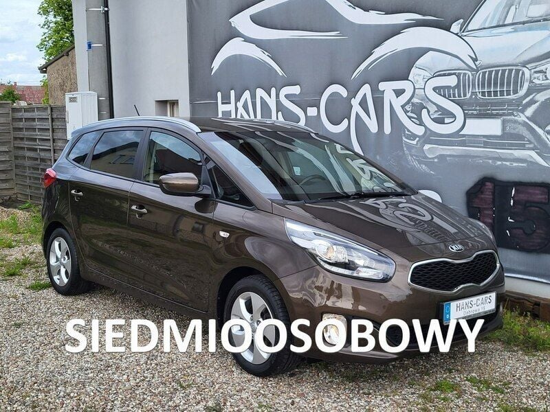 Brązowy Używany 2014 Kia Carens 2 Minivan | 33 900 zł (Uczciwa cena) - Obraz 1/4