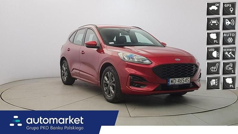 Czerwony Używany 2021 Ford Kuga ST SUV | 82 850 zł (Dość drogi) - Obraz 1/4