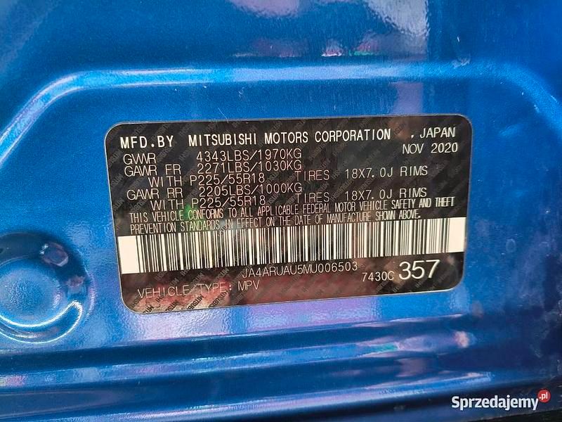 Używany Mitsubishi ASX 2020 SUV
