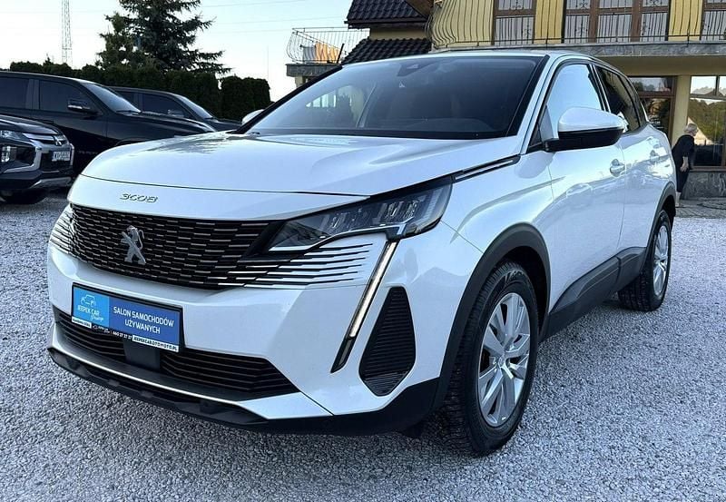 Biały Używany 2021 Peugeot 3008 SUV | 78 900 zł (Uczciwa cena) - Obraz 1/4