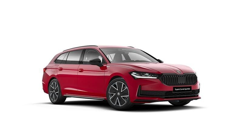 Czerwień carmine metalizowany Nowe 2026 Skoda Superb SportLine Kombi | 224 800 zł (Drogi) - Obraz 1/4