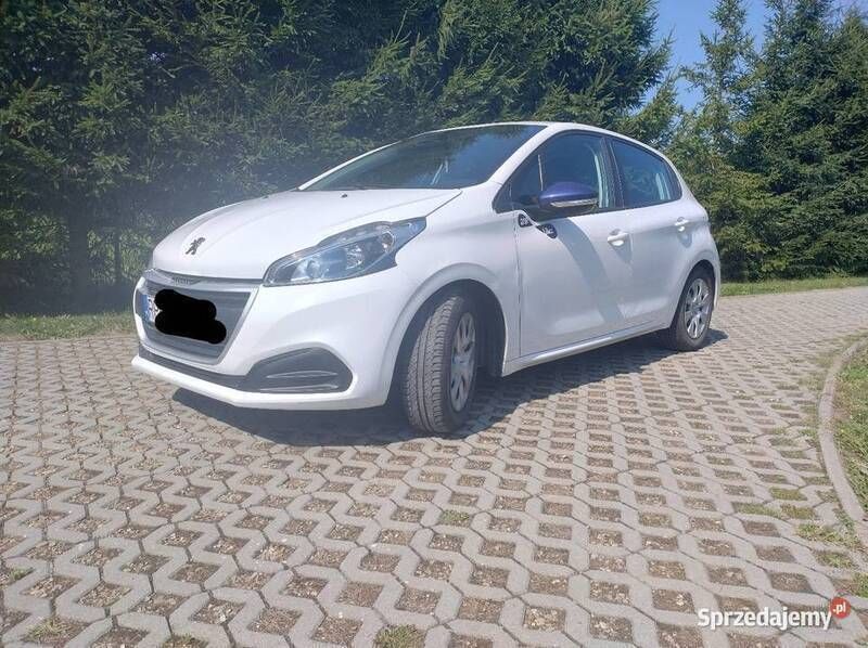 Biały Używany 2018 Peugeot 208 Hatchback | 28 900 zł (Dobra cena) - Obraz 1/4