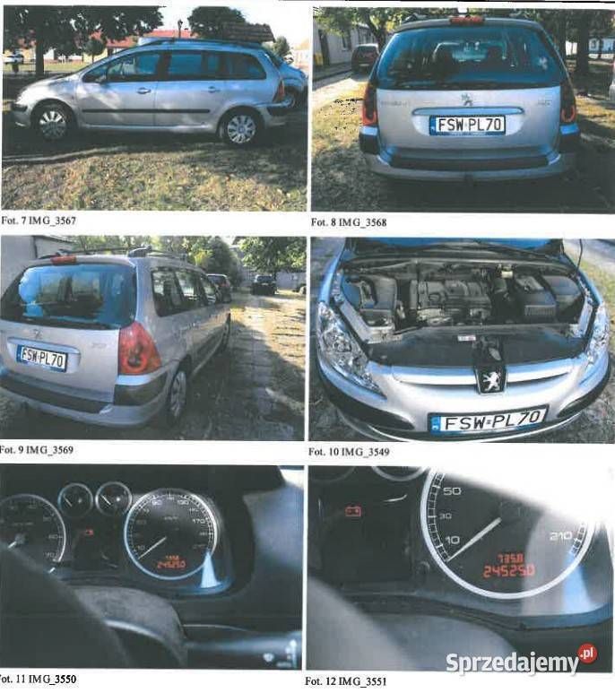 Używany Peugeot 307 2002 Kombi
