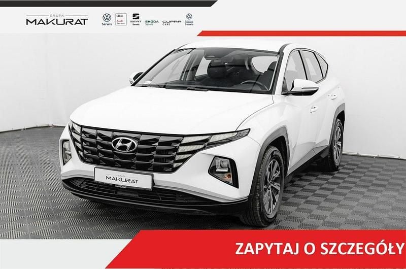 Biały Używany 2021 Hyundai Tucson SUV | 77 850 zł (Uczciwa cena) - Obraz 1/4