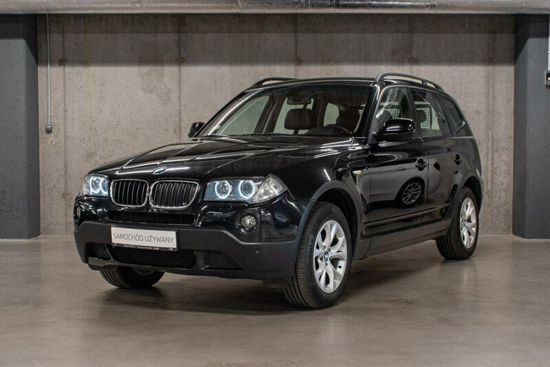 Czarny (metalik) Używany 2009 BMW X3 SUV | 49 900 zł - Obraz 1/4