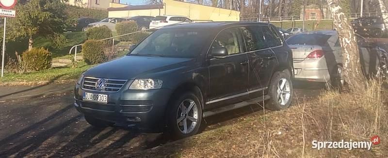 Grafitowy Używany 2005 VW Touareg R SUV | 11 900 zł (Super Cena) - Obraz 1/4
