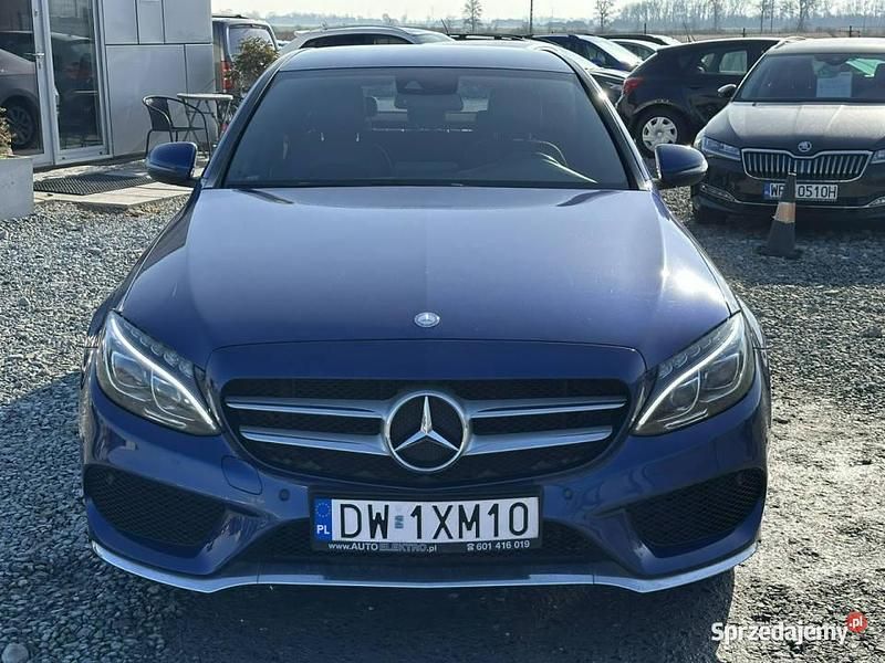 Granatowy Używany 2017 Mercedes C200 AMG Sedan/Limuzyna | 69 800 zł (Uczciwa cena) - Obraz 1/4