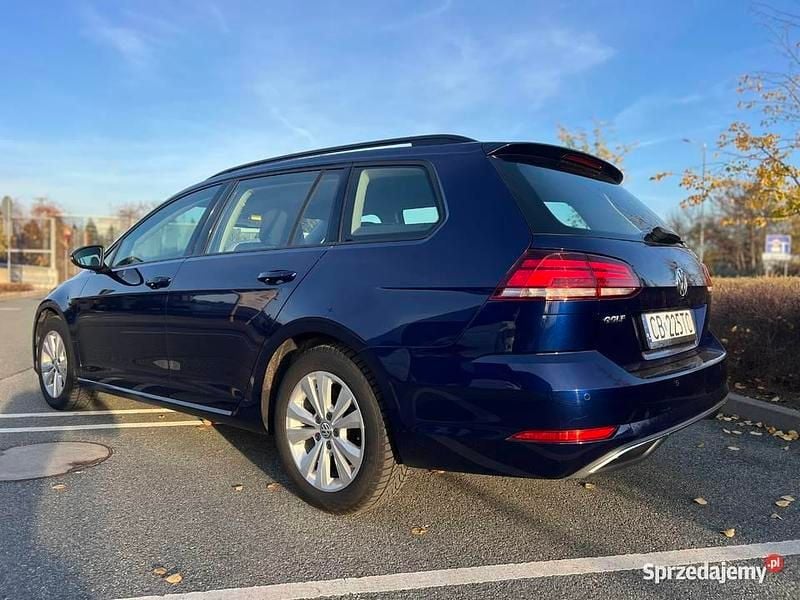 Niebieski Używany 2020 VW Golf VII Comfortline Kombi | 52 700 zł (Uczciwa cena) - Obraz 1/4