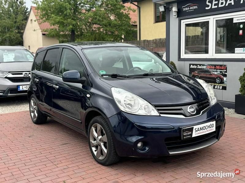 Używany Nissan Note 90 KM (66 kW) 2011 Granatowy Minivan