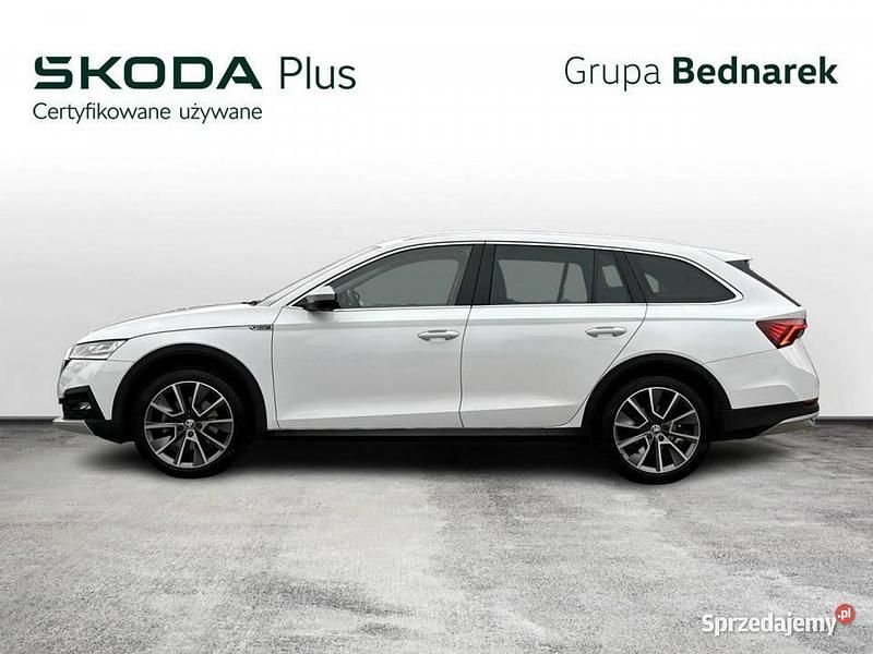 Biały Używany 2022 Skoda Octavia Kombi | 129 900 zł - Obraz 1/4