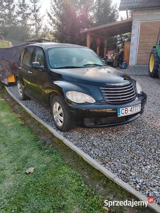 Czarny Używany 2005 Chrysler PT Cruiser Sedan/Limuzyna | 3900 zł - Obraz 1/4