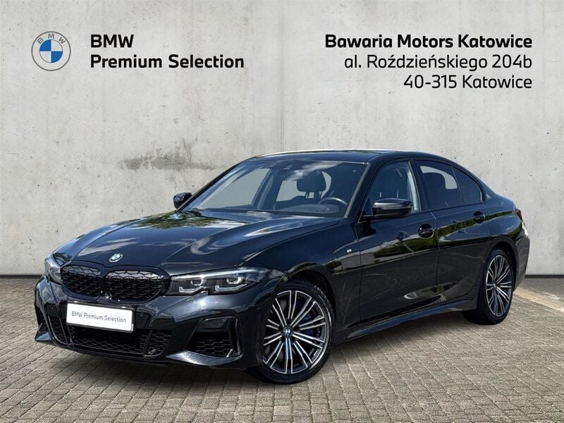 Czarny szafir metalizowany Używany 2021 BMW M340 M Sport Sedan/Limuzyna | 219 900 zł - Obraz 1/3
