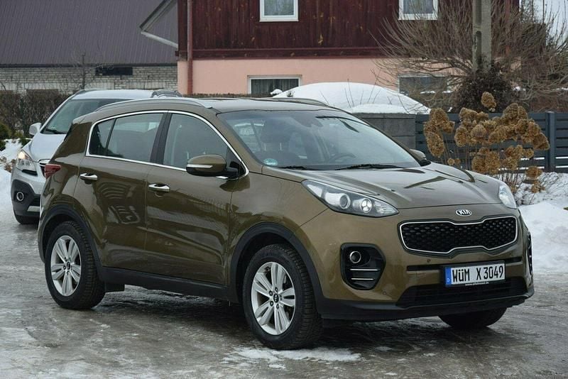 Brązowy Używany 2016 Kia Sportage SUV | 43 900 zł (Uczciwa cena) - Obraz 1/4