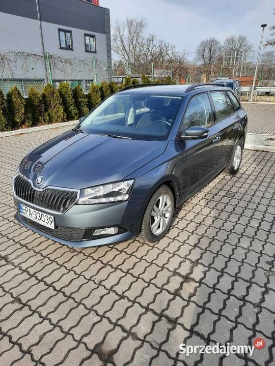 Grafitowy Używany 2020 Skoda Fabia Kombi | 49 900 zł (Uczciwa cena) - Obraz 1/4