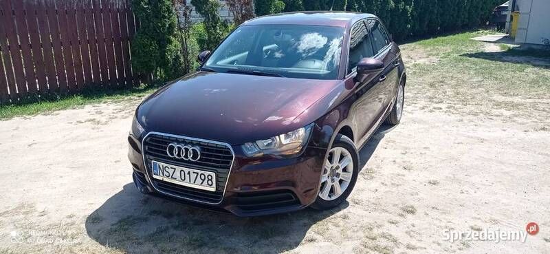 Bordowy Używany 2013 Audi A1 Hatchback | 34 900 zł (Drogi) - Obraz 1/4