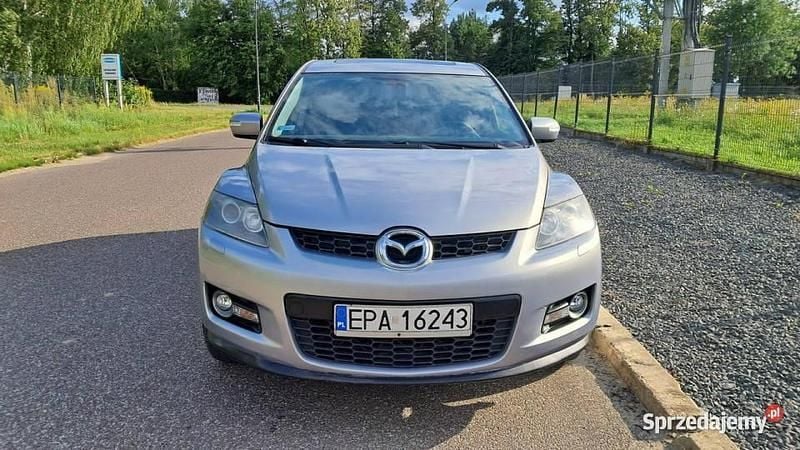 Szary (metalik) Używany 2008 Mazda CX-7 SUV | 14 900 zł (Uczciwa cena) - Obraz 1/4