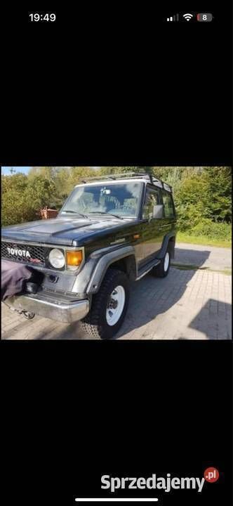 Czarny Używany 1989 Toyota Land Cruiser SUV | 32 000 zł - Obraz 1/4