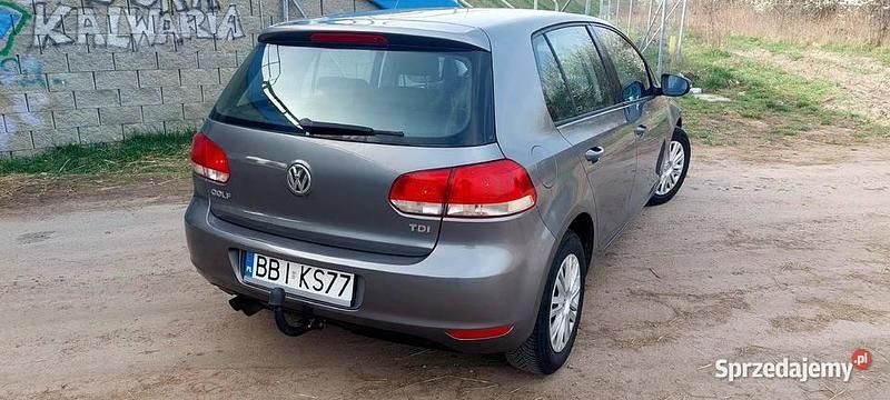 Szary Używany 2009 VW Golf VI Hatchback | 16 500 zł (Uczciwa cena) - Obraz 1/4