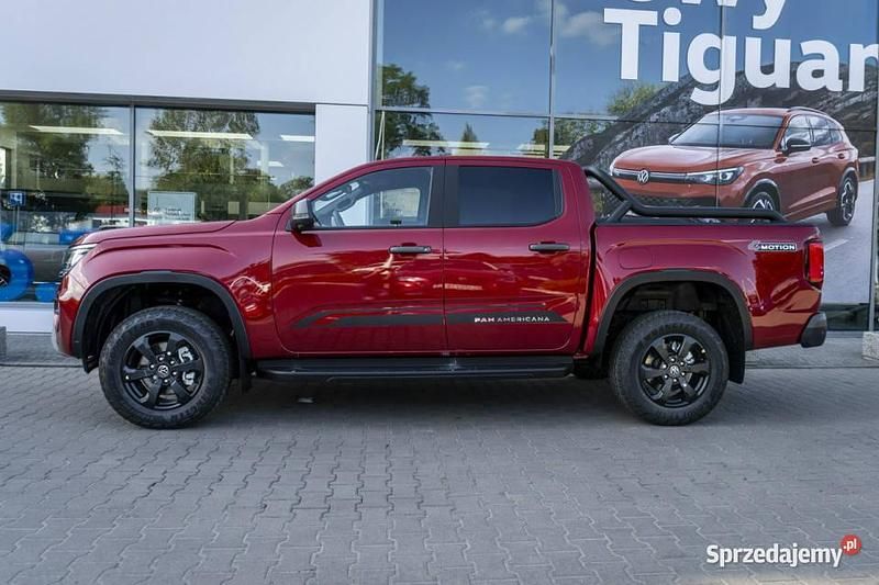 Nowe VW Amarok PanAmericana 2026 Czerwony Pickup