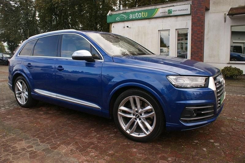Używany Audi SQ7 435 KM (319 kW) 2017 Niebieski (metalik) SUV