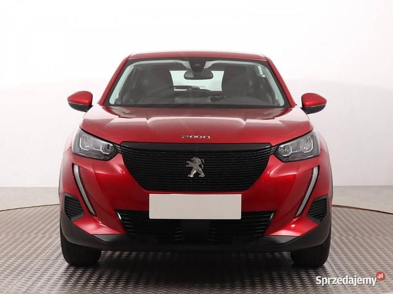 Bordowy Używany 2021 Peugeot 2008 SUV | 64 999 zł (Dość drogi) - Obraz 1/4