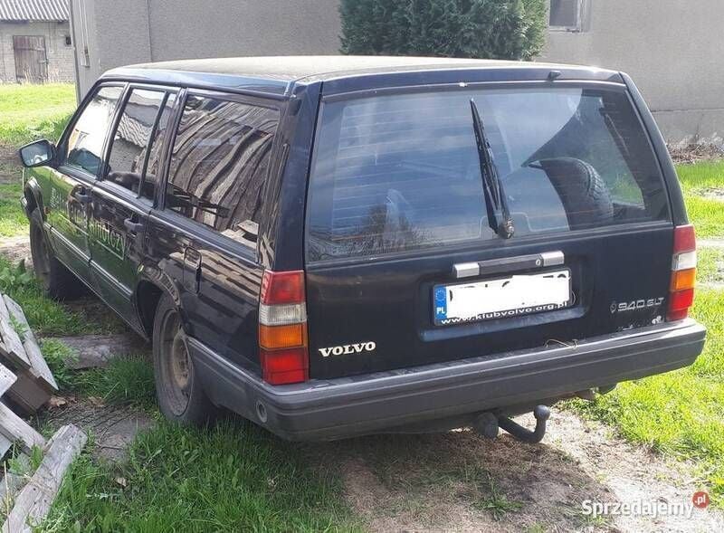 Granatowy Używany 1990 Volvo 940 Kombi | 5999 zł - Obraz 1/4