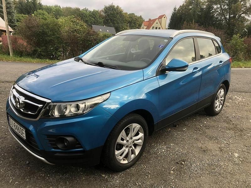 Niebieski Używany 2016 Baic X55 SUV | 28 500 zł - Obraz 1/4