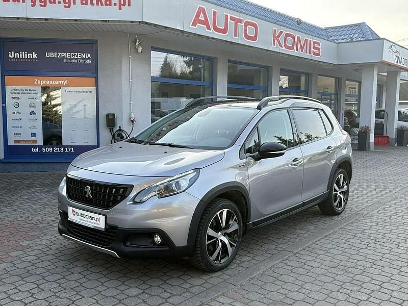 Używany Peugeot 2008 GT-line 110 KM (80 kW) 2018 Szary (metalik) SUV