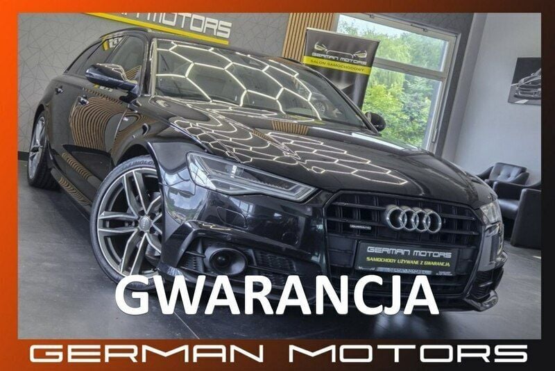 Czarny Używany 2018 Audi A6 S-Line Kombi | 92 900 zł (Dobra cena) - Obraz 1/4