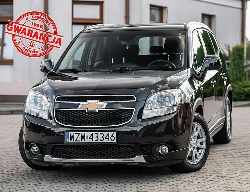 Czarny Używany 2011 Chevrolet Orlando Kombi | 26 700 zł - Obraz 1/4