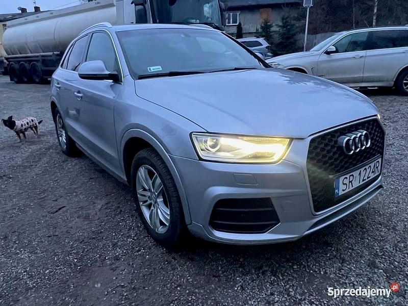 Srebrny Używany 2016 Audi Q3 SUV | 58 900 zł (Dobra cena) - Obraz 1/4