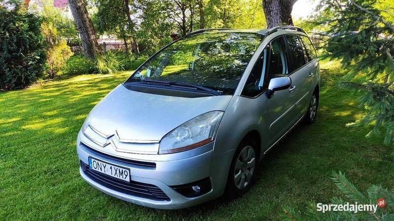 Srebrny Używany 2008 Citroën Grand C4 Picasso Minivan | 8000 zł (Uczciwa cena) - Obraz 1/4