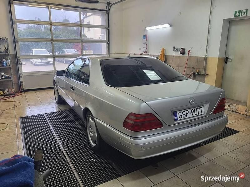 Srebrny Używany 1998 Mercedes CL500 Coupe | 120 000 zł - Obraz 1/4