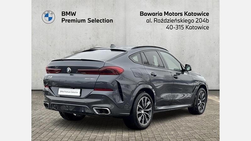 Używany BMW X6 Comfort Edition 286 KM (210 kW) 2020 Szary arktyczny z brylantowym połyskiem metalizowany SUV