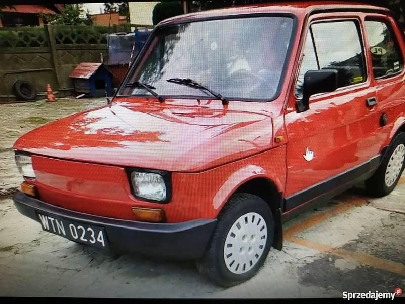 Czerwony Używany 1987 Fiat 126 Hatchback | 18 000 zł - Obraz 1/4