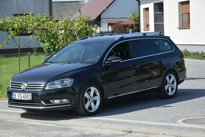 Czarny Używany 2012 VW Passat Kombi | 32 900 zł (Dobra cena) - Obraz 1/4